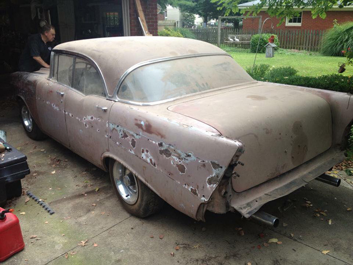 grandson restores grandfathers old car