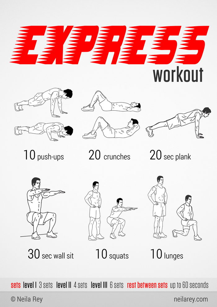6 Day Workout At Home Without Equipment Plan for Women