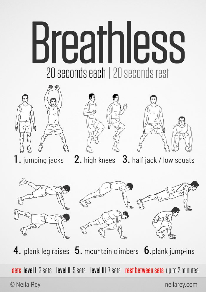 best no equipment workouts at home