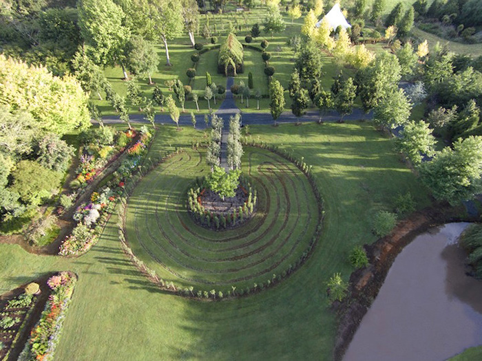 church made of trees