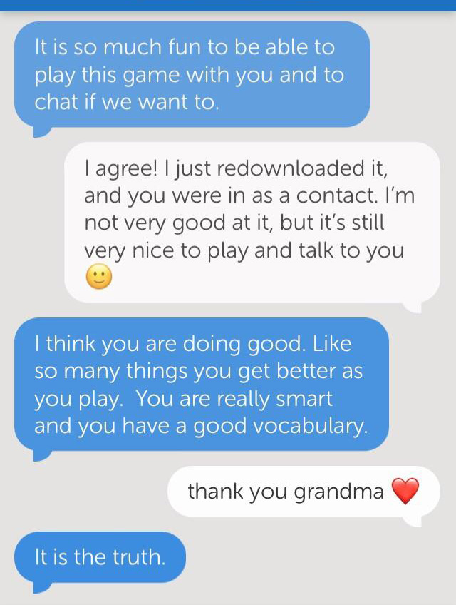 wholesome grandma words with friends