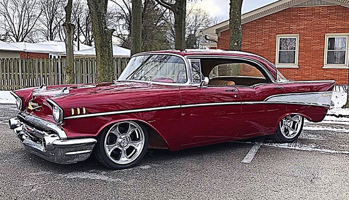 Image result for Grandson Surprises Grandpa With Full Restoration Of His Beloved '57 Chevy