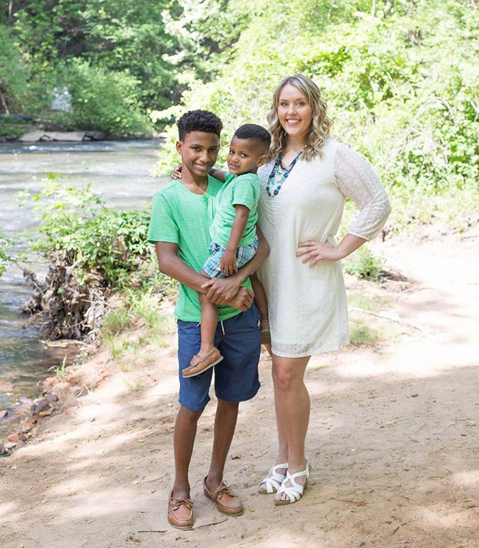teacher adopts student and baby good news chelsea haley