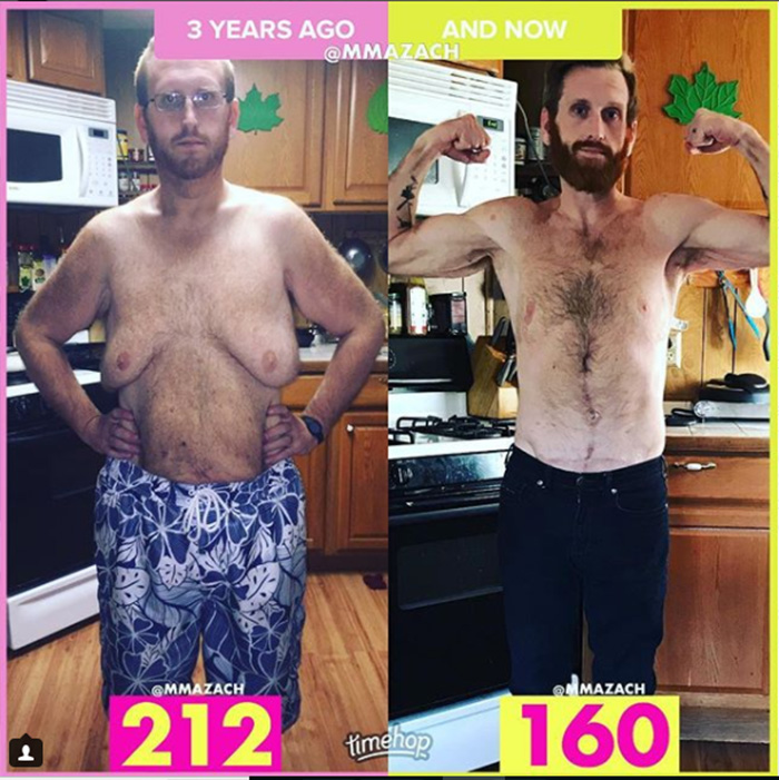 dad loses 300 pounds in under 2 years