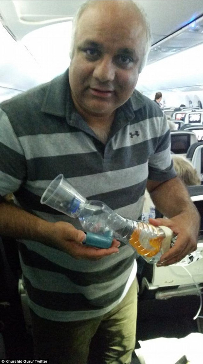 surgeon makes nebulizer on plane for kid asthma attack