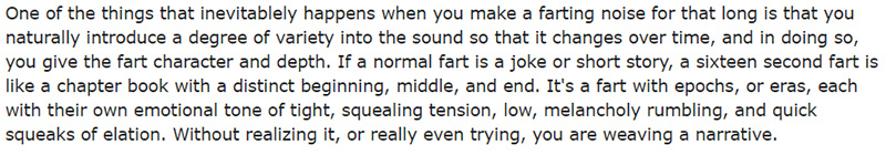 andre the giant 16 second fart