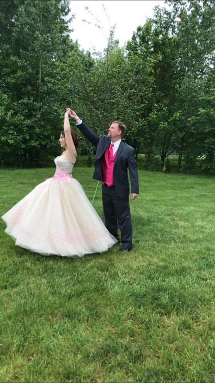 dad takes late sons girlfriend to prom