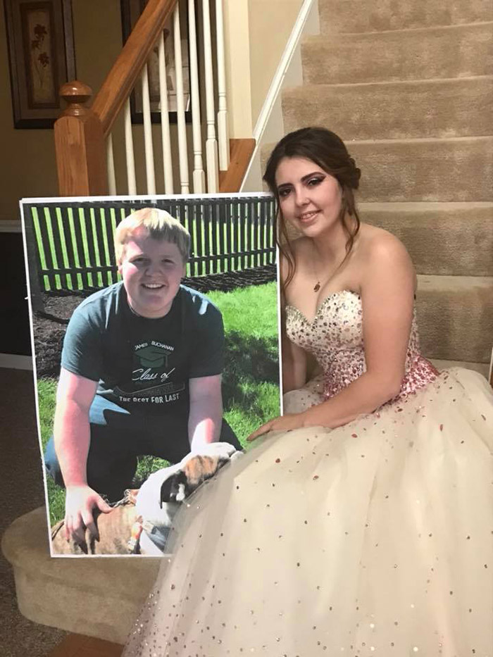 Dad Takes Son S Girlfriend To Prom After The Teen Dies In A Car Crash