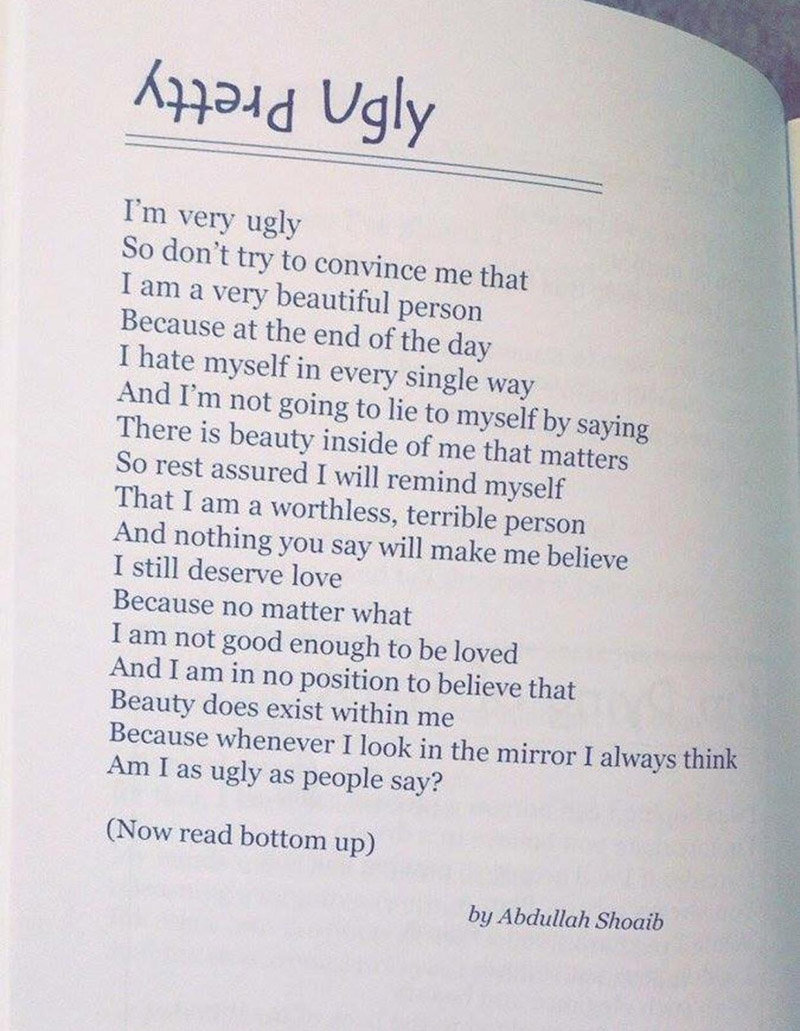 pretty ugly poem