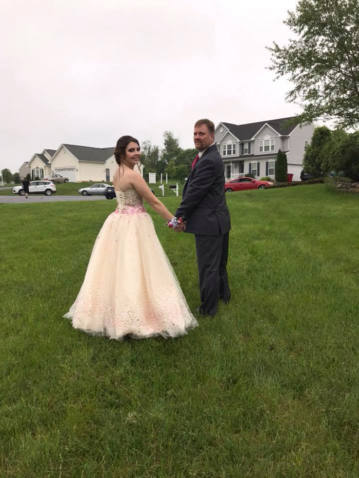 dad takes late sons girlfriend to prom