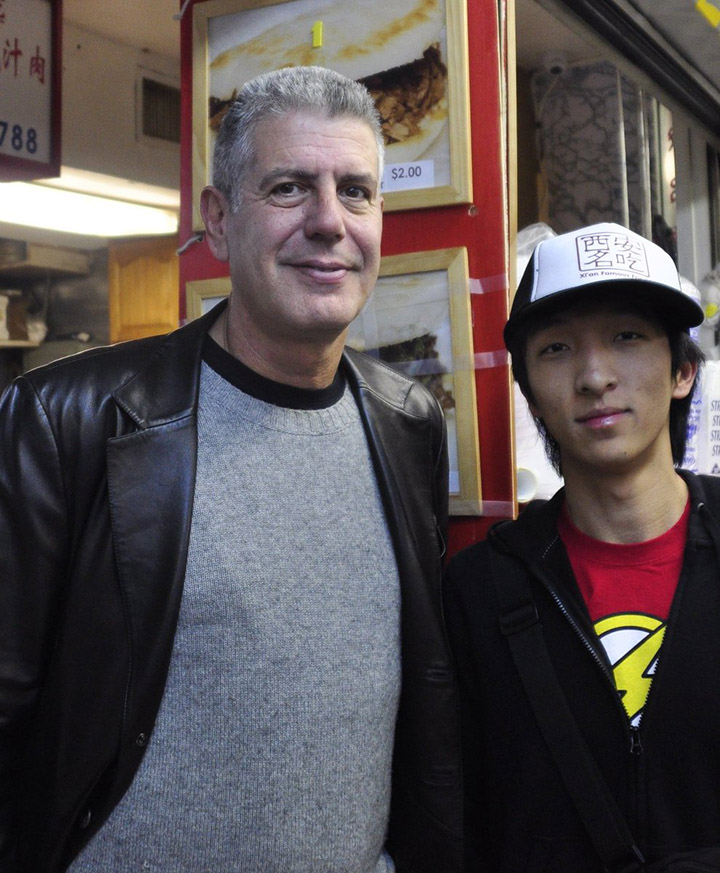 Anthony Bourdain changed mans life restaurant