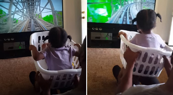 This Dad Created A Free Roller Coaster For His Kids