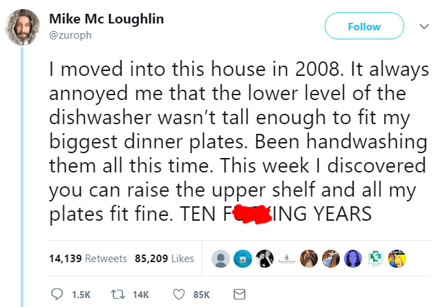 dishwasher hack large plates