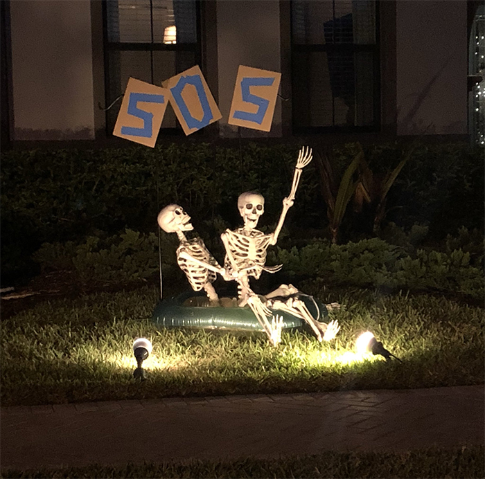 halloween skeletons funny ideas