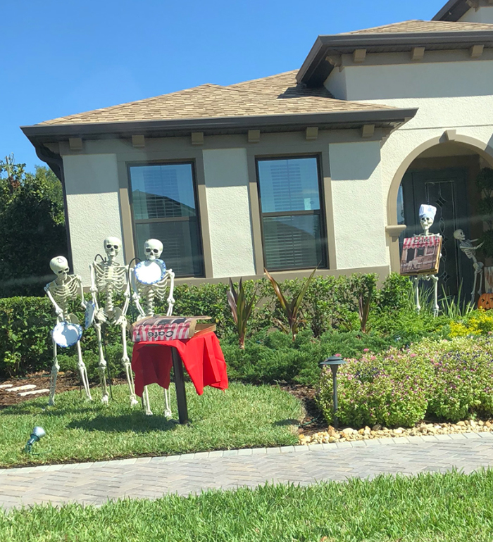 halloween skeletons funny ideas