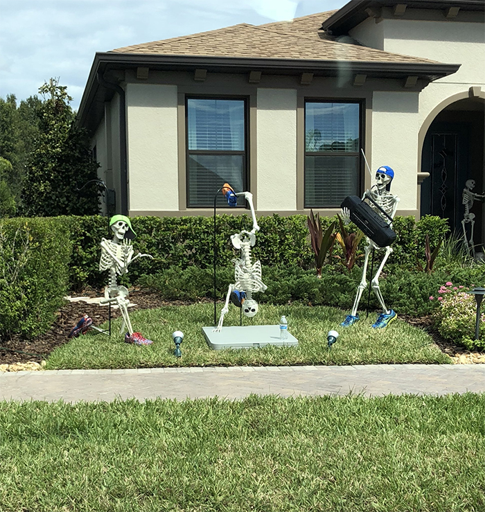 halloween skeletons funny ideas