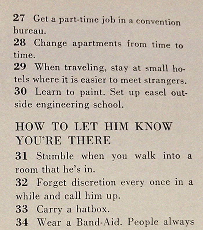 129 ways to get a husband 1950s