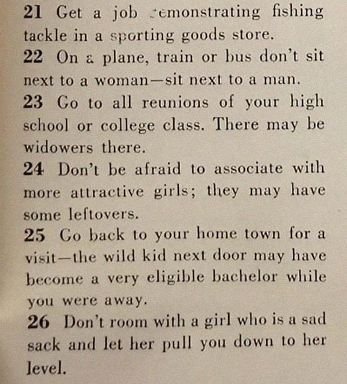 129 ways to get a husband 1950s