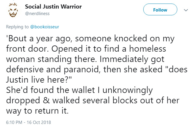 random acts of kindness from a stranger