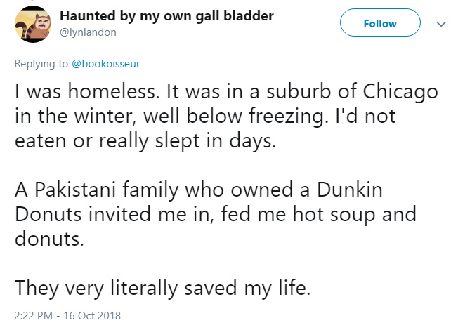 random acts of kindness from a stranger