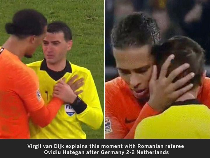 soccer player consoles ref who lost mom