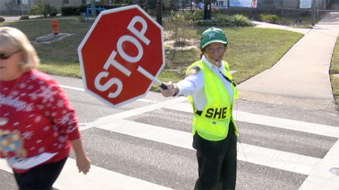 crossing guard grandma kindness