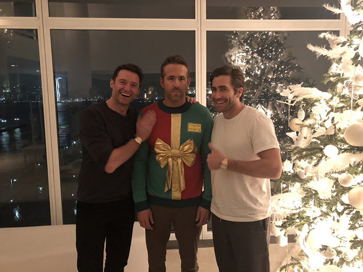 Ryan Reynolds Christmas sweater prank