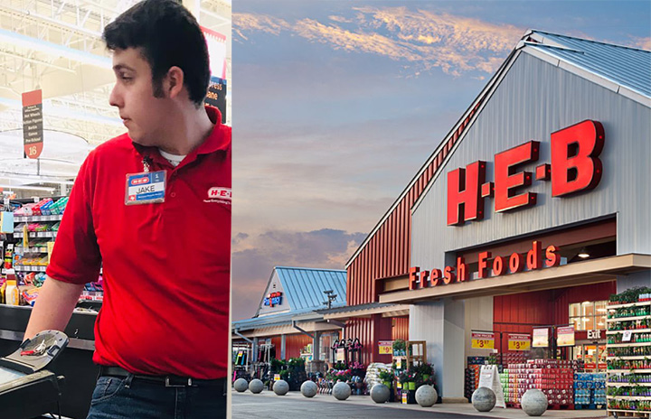 Jake HEB uses own money for customer