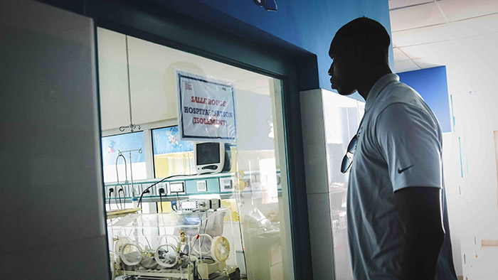 Gorgui Dieng hospital in Senegal