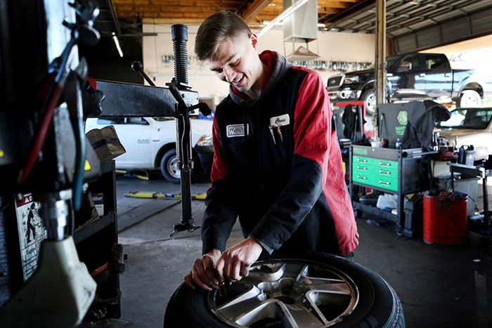 mechanic saves life the office cpr