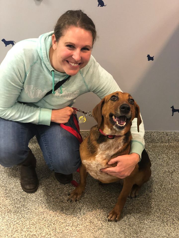 dog adopted after 525 days in shelter