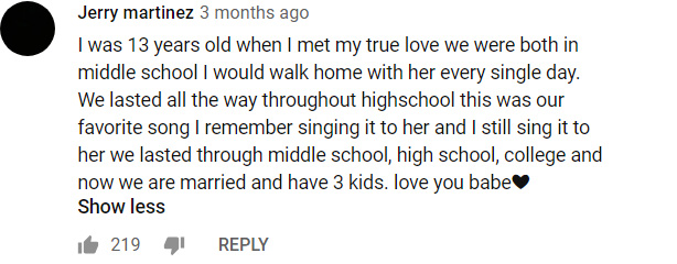 unchained melody comments