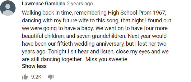 unchained melody comments