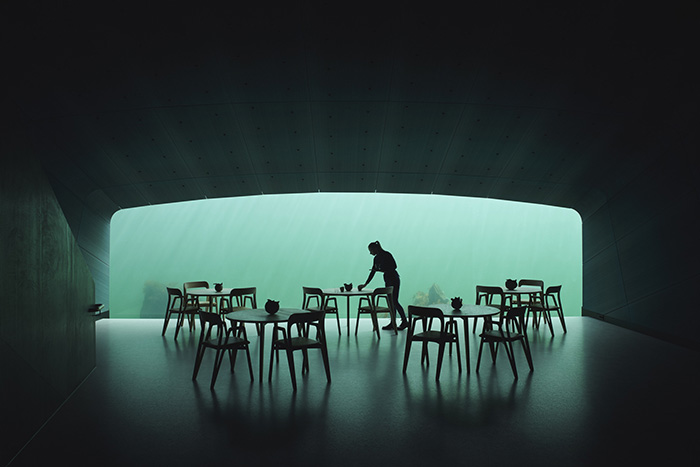 There's A New Underwater Restaurant In Norway And It Looks Amazing Kjcia-underwater-restaurant-2