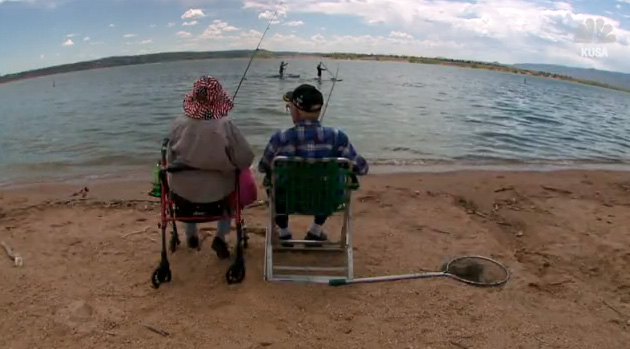 ww2 fisherman and girlfriend