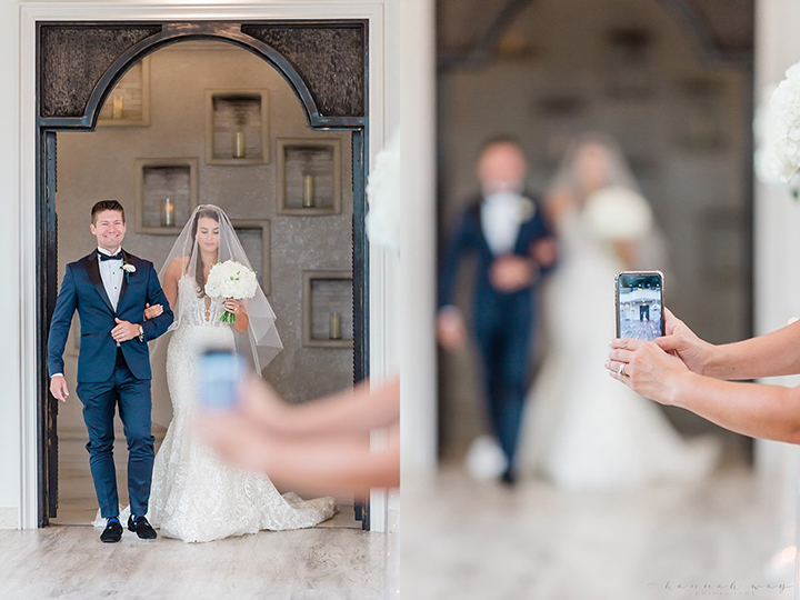 photographer asks people to put phones away at weddings