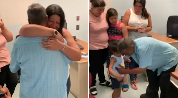 homeless dad reunited with family