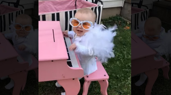 baby elton john costume