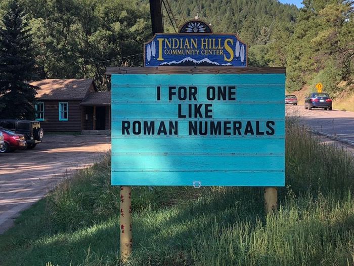 dad jokes colorado sign