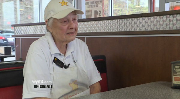 83 year old hardees employee