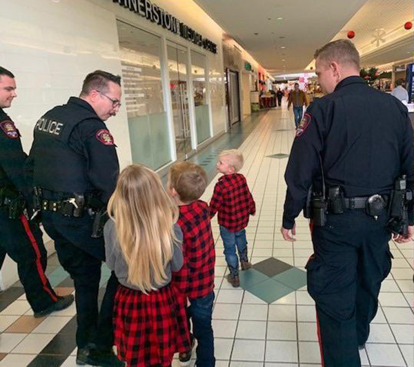 cops arrest grinch calgary