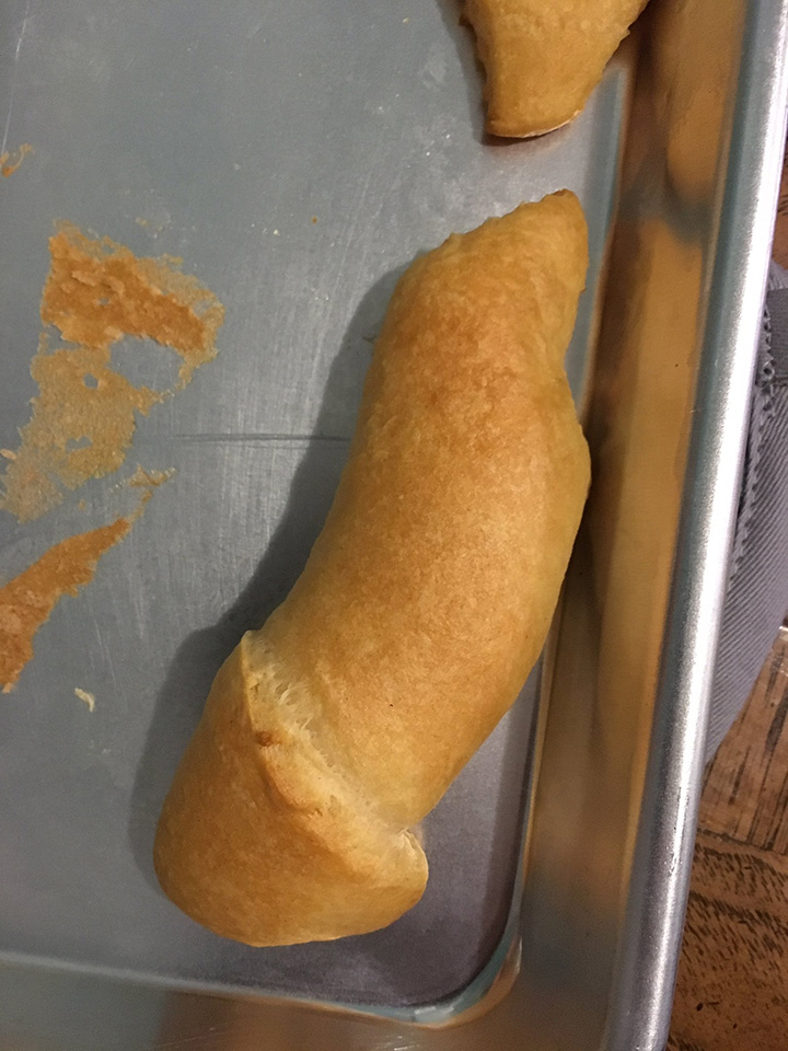 penis croissant funny
