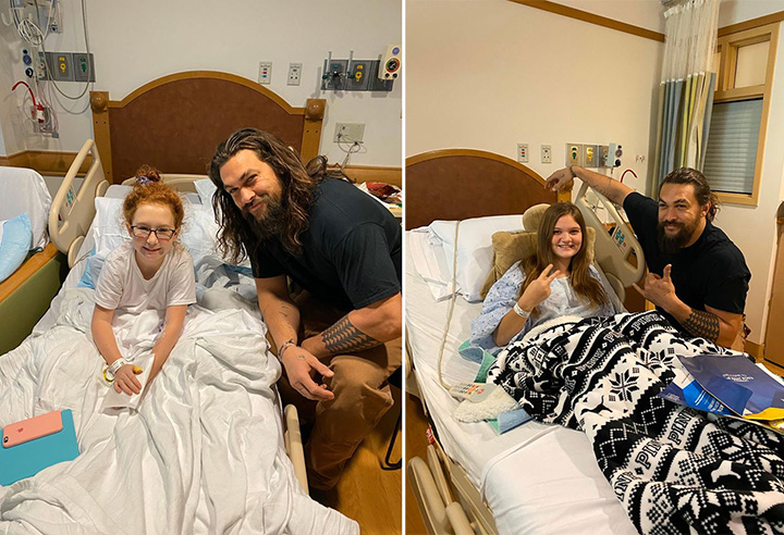 jason momoa chldrens hospital