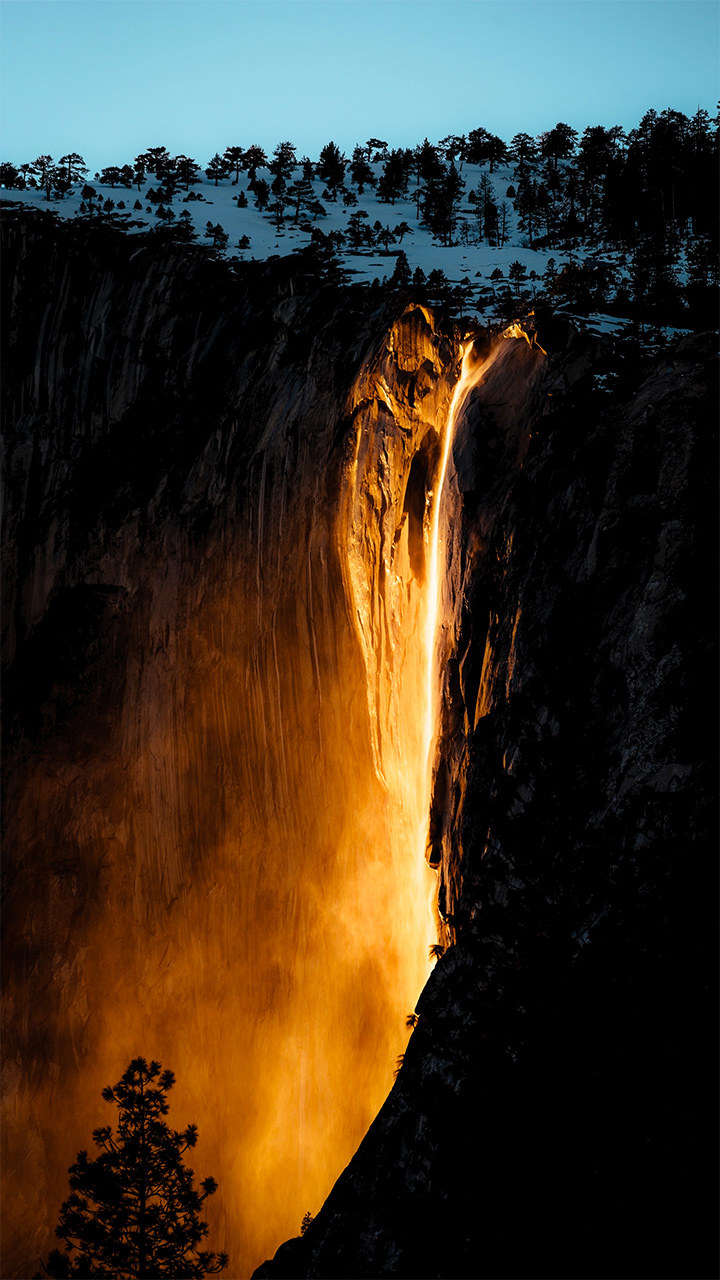 yosemite firefall