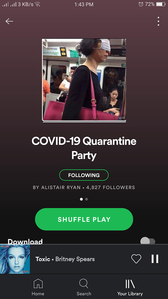Coronavirus playlist