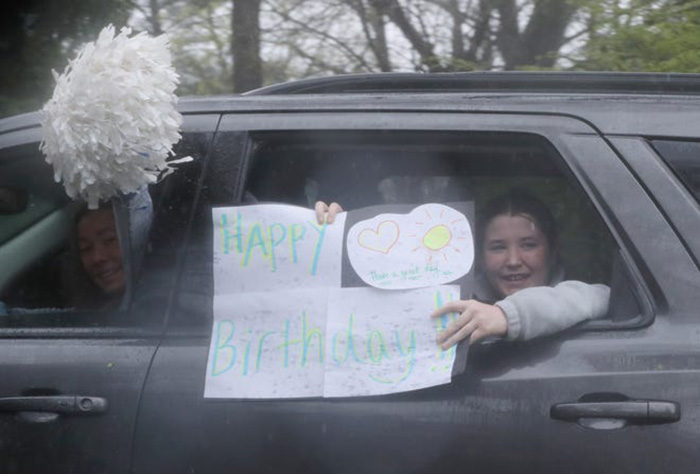 veteran birthday parade