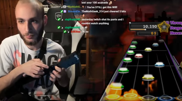 CarnyJared Completes Guitar Hero's Through The Fire And Flames At 275  Percent Speed