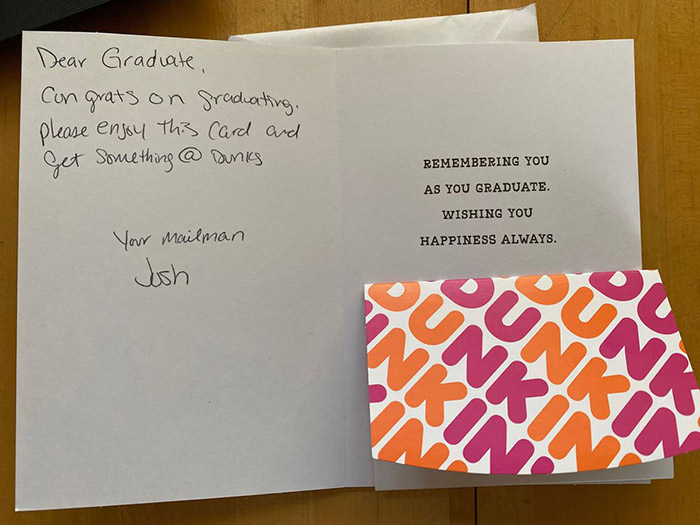 mailman gift cards for graduates