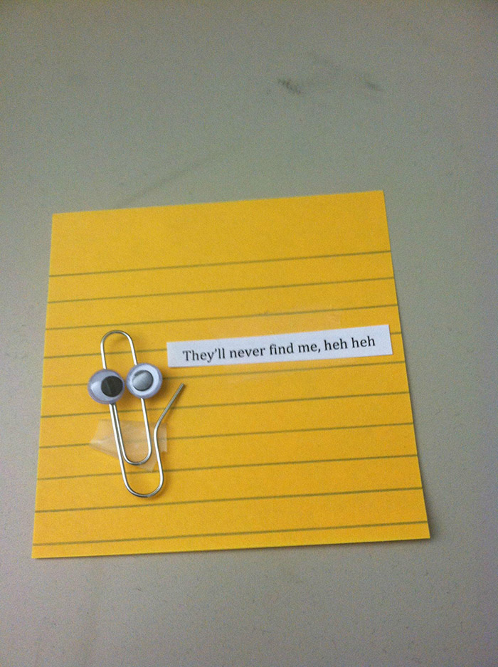 clippy office prank