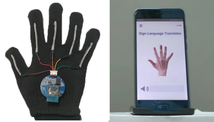 sign languae glove translator